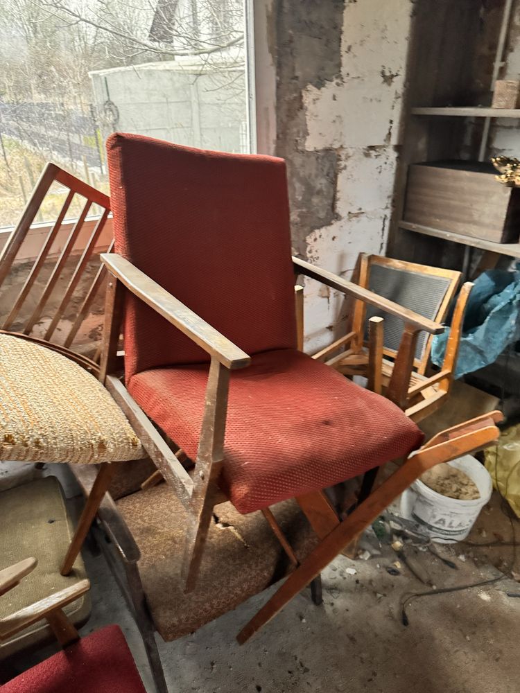 Fotel stary prl jak lisek snieznik ? Vintage krzeslo antyk do renowacj