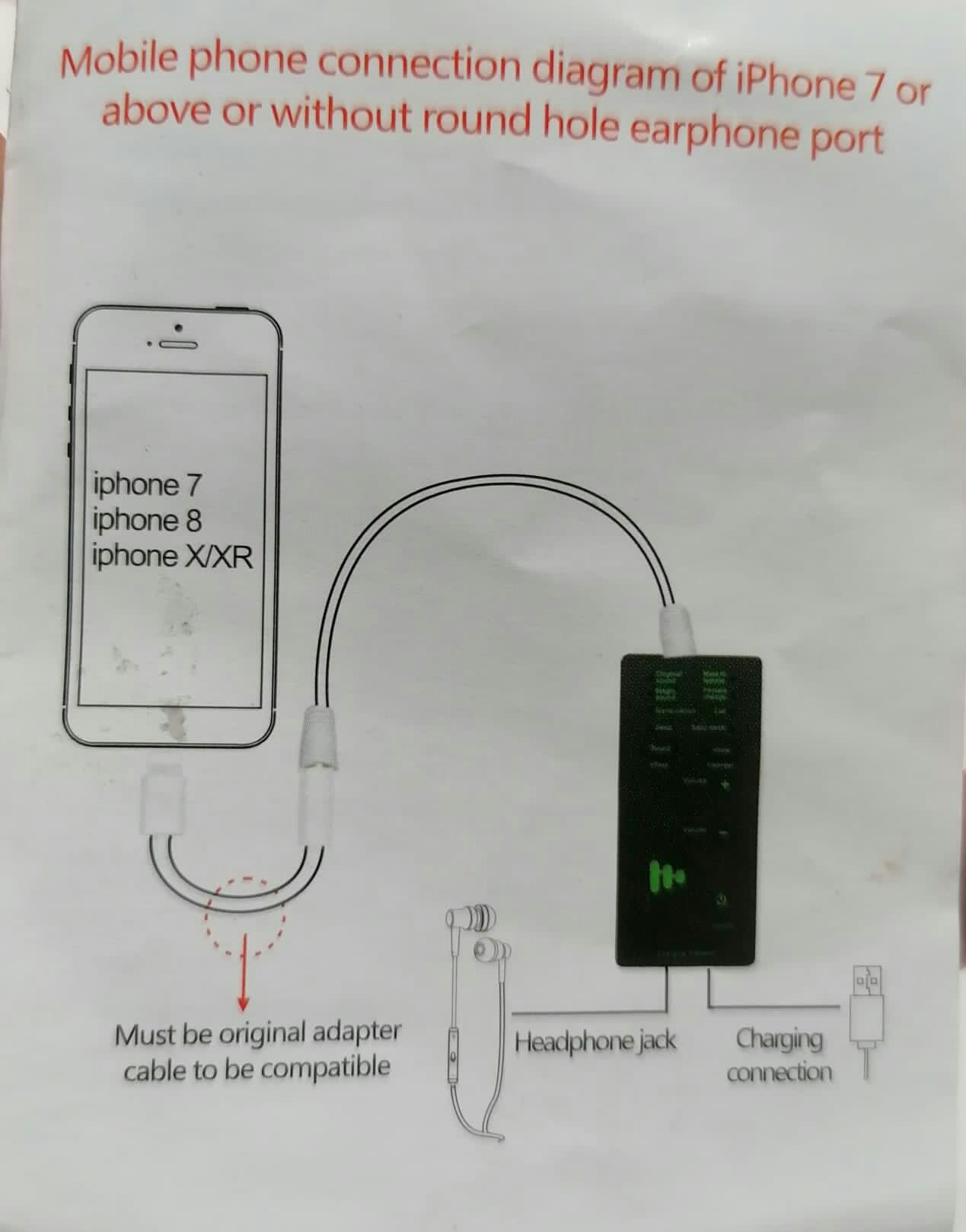 Modificador de voz iPhone 7 .8.x xr