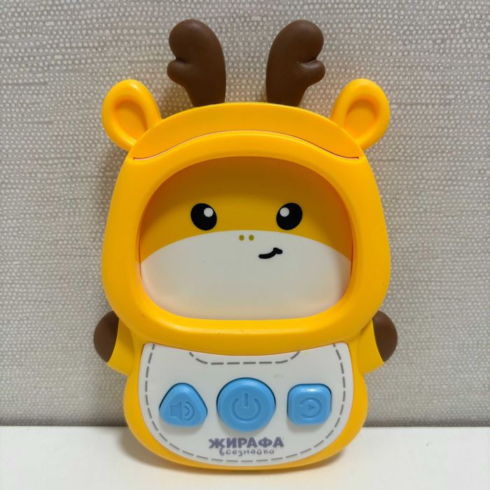Навчальний розвиваючий планшет картрідер Жирафа Всезнайко укр мова