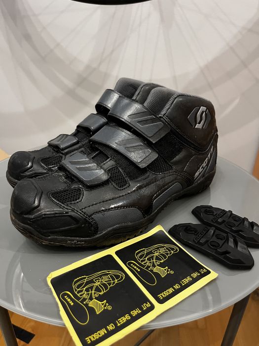 Buty zimowe Scott SPD All Mountain skórzane nubuk