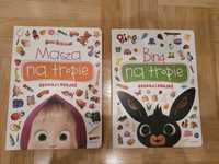 Książki edukacyjne dla dzieci BING MASZA 3+ BDB stan!