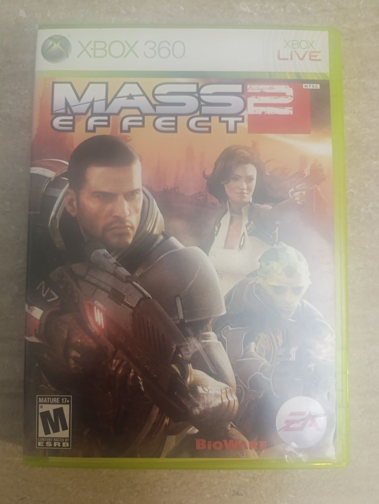 Gra Mass Effect 2 Xbox 360 dwie plyty X Box One One