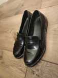 Loafersy mokasyny oksfordy 38 Jenny fairy CCC czarne
