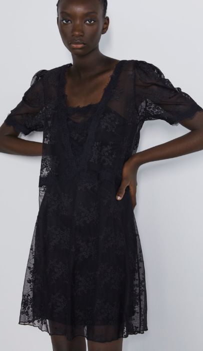 Vestido Zara (tam. XS)