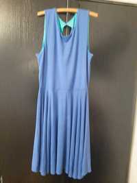 Sukienka niebieska, rozmiar 38-40