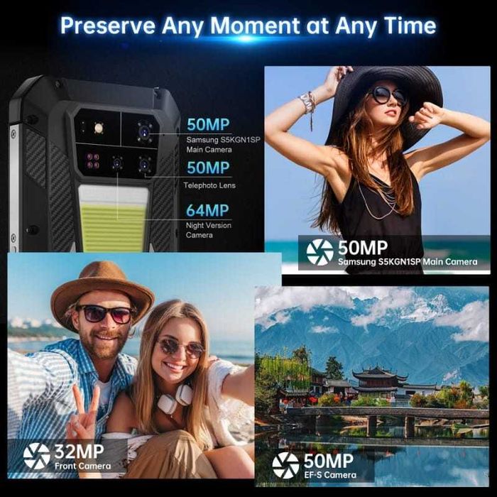 Unihertz 8849 Shark 3 5G 16GB/512GB 11600mAh IP69 3.35GHz