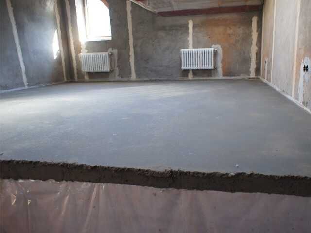 Напівсуха стяжка підлоги/пола/машинна штукатурка!31