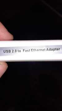 Переходник адаптер  RJ-45 - USB. смарт тв.приставкаКсиоми Xiaomi Мiboх