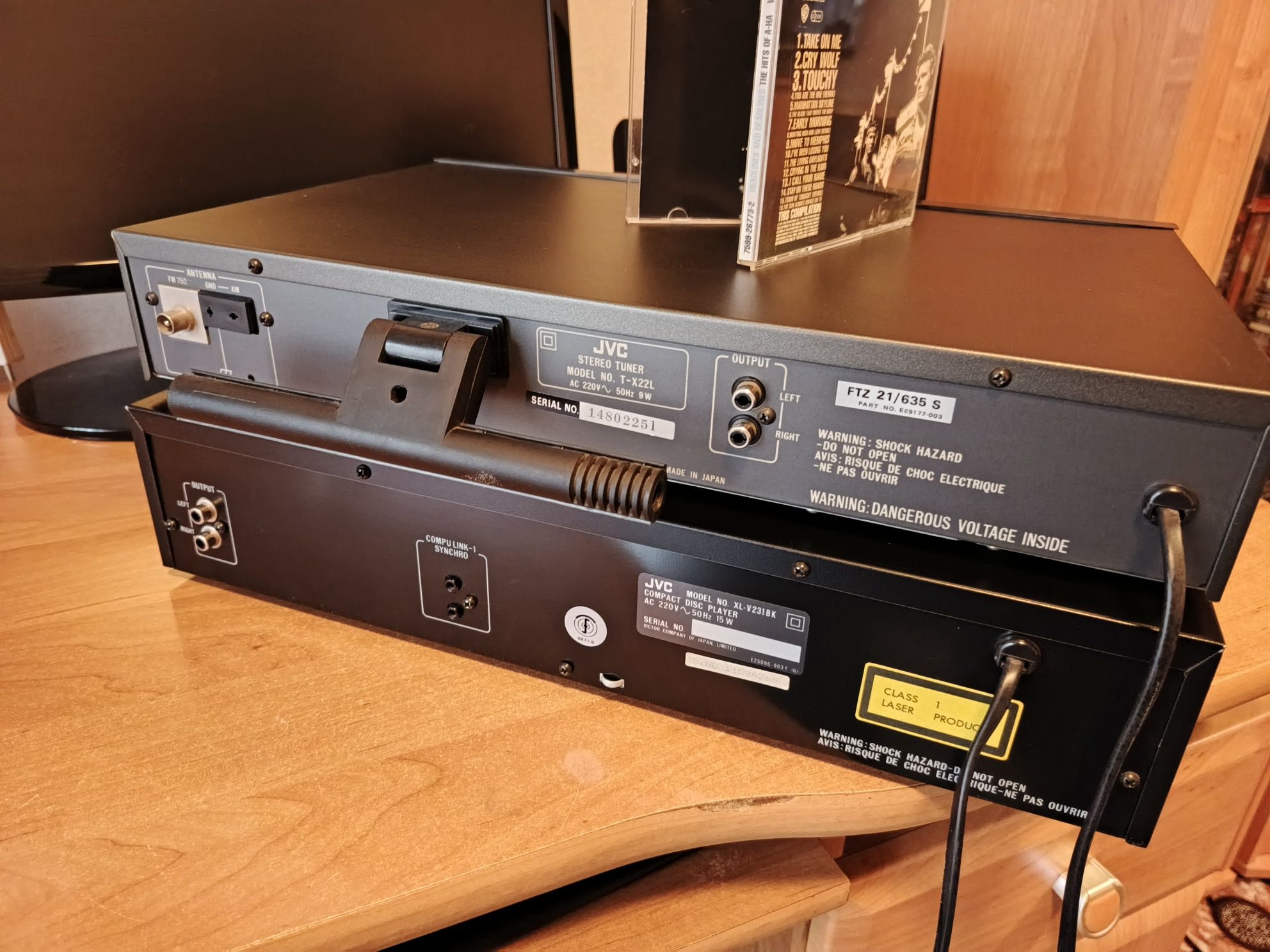 JVC CD xl-v231 , JVC Tuner T-x22L Japan, super stan