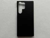 Samsung Galaxy S23 Ultra чохол матовий пластик чорний тонкий чехол