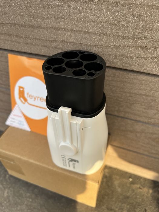 Оригинал Feyree Type2 Gbt Type1 Tesla Переходник адаптер