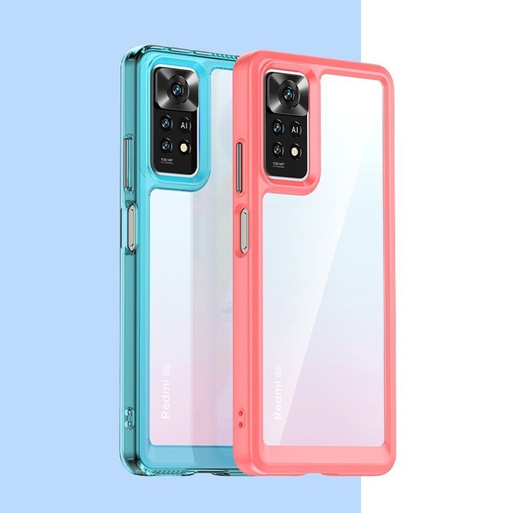 Etui Sztywny Pokrowiec Z Żelową Ramką Do Xiaomi Redmi Note 11 Pro