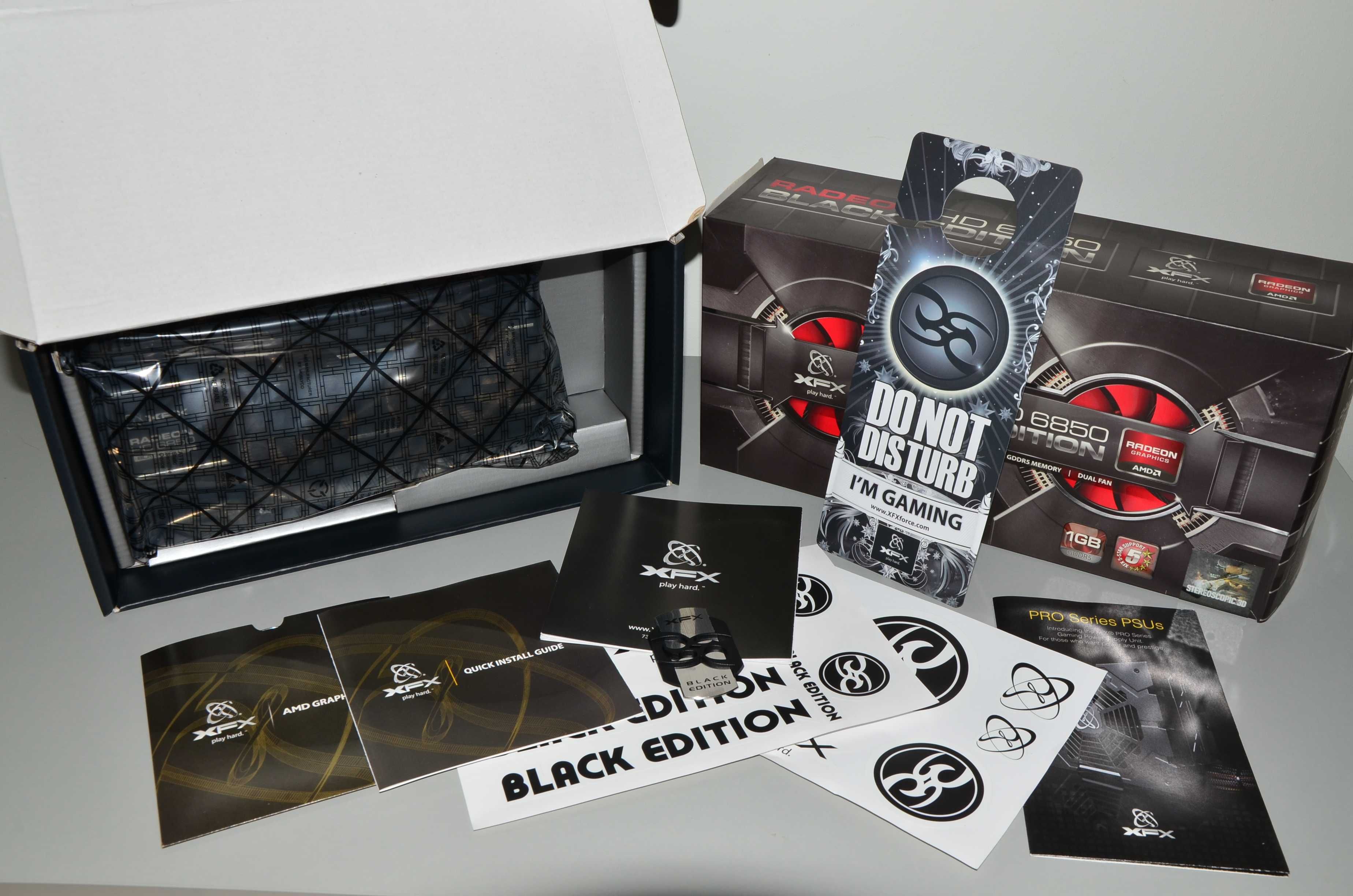 Karta Grafiki XFX Radeon 6850 Black Edition BOX