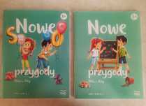 Nowe przygody Olka i Ady Litery i liczby Poziom B+ 6 latek część 1 i 2