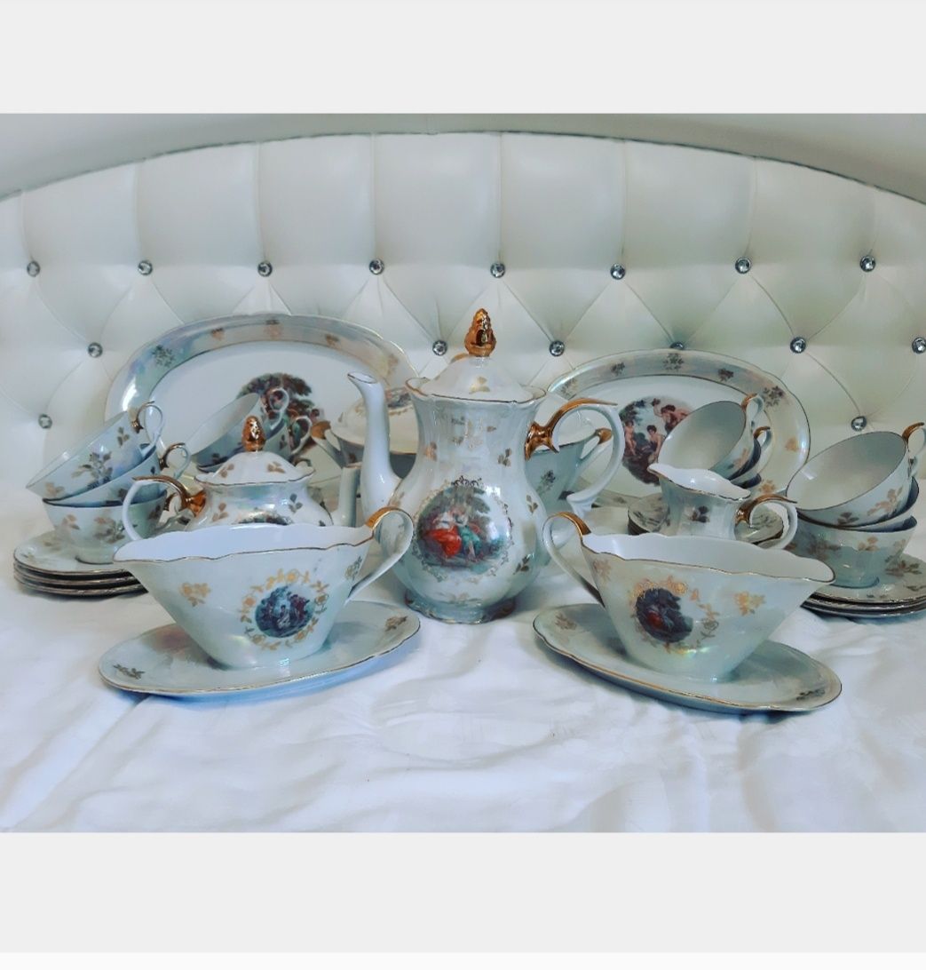 Огромный набор посуды kahla Мадонна для коллекционеров ретро винтаж