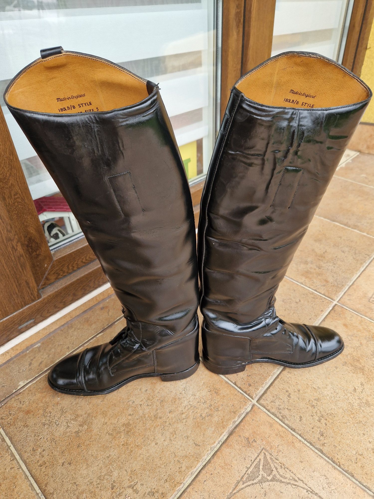 Oficerki jeździeckie buty do jazdy konnej 38