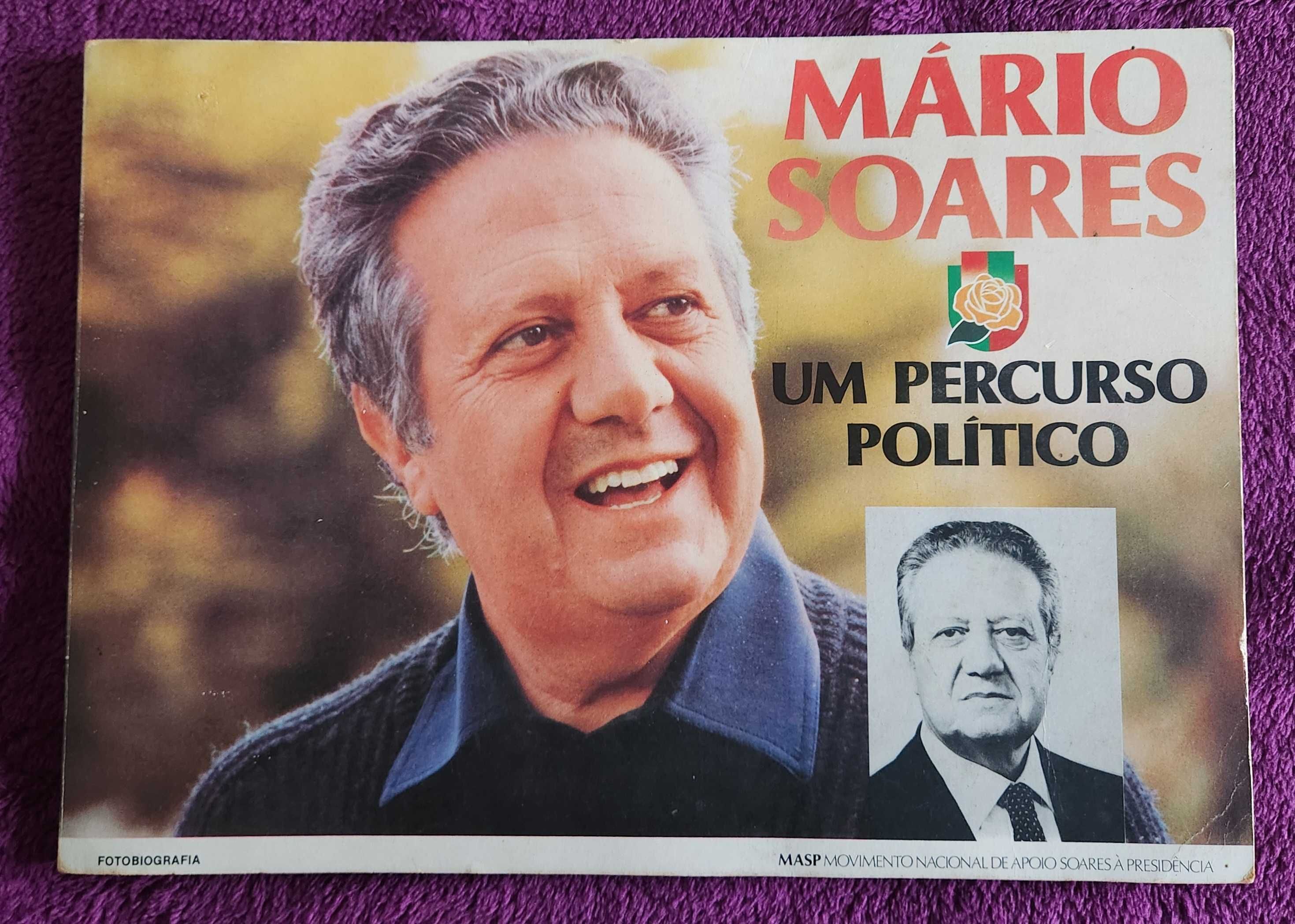 Mário Soares: Um Percurso Político [Brochura apoio à Presidência 1986]