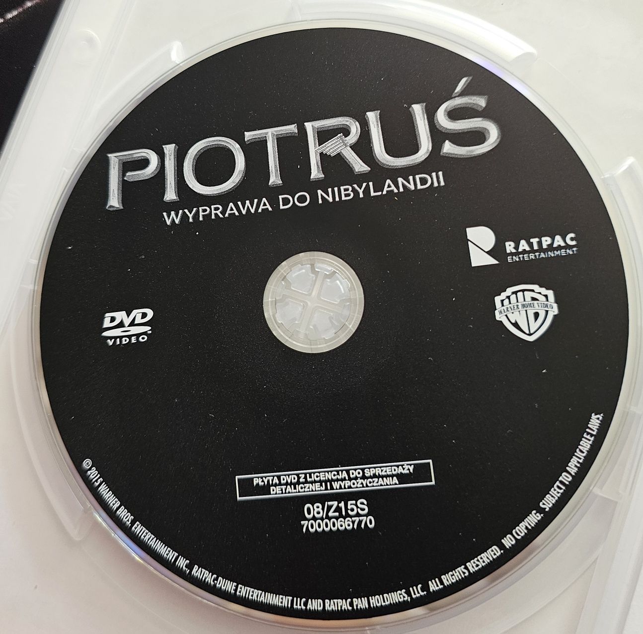 Piotruś Wyprawa do Nibylandii film dvd