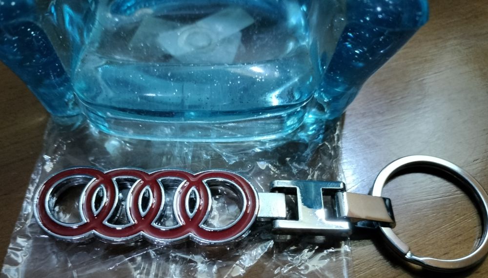 Porta Chaves Red Logo Audi - Ctt Grátis