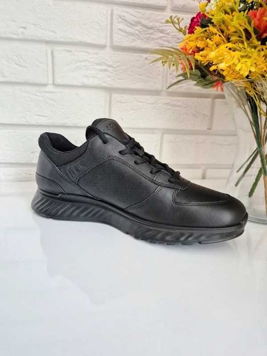 Buty męskie ECCO 41 czarne buty ECCO nowe 41 Oryginalne buty sportowe