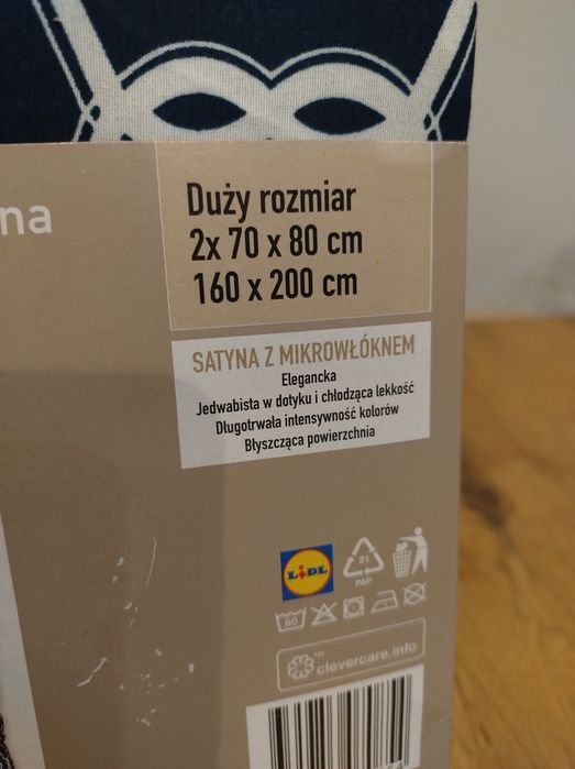 Pościel 160x200 z mikrowłókna satynowego