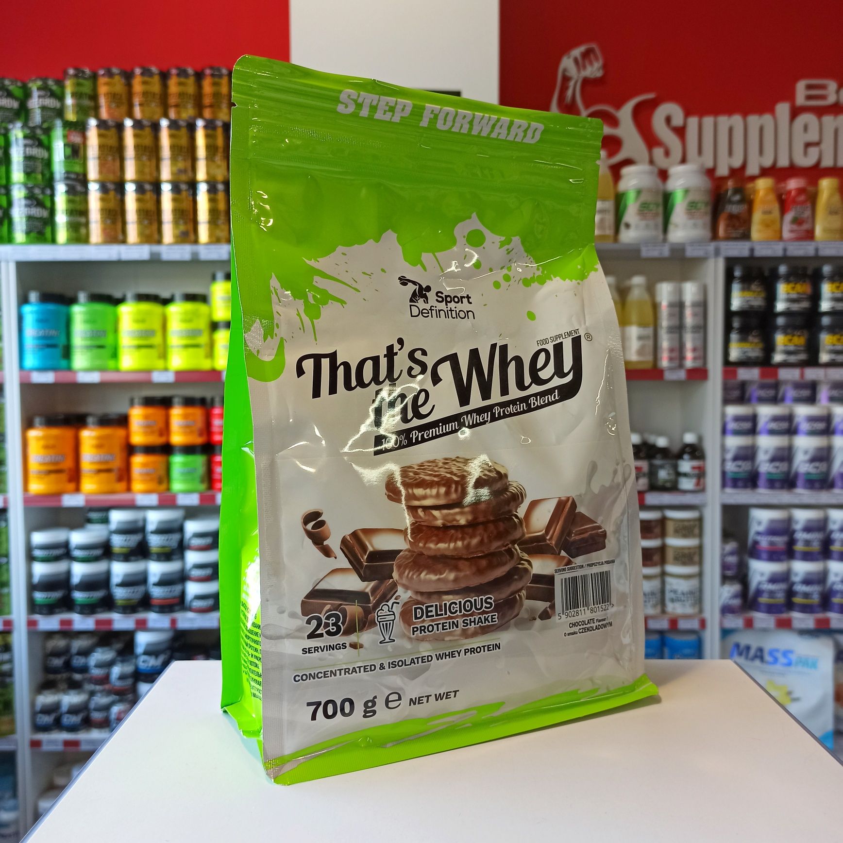That's The Whey 700g Białko WPC WPI Odżywka Białkowa smak czekoladowy