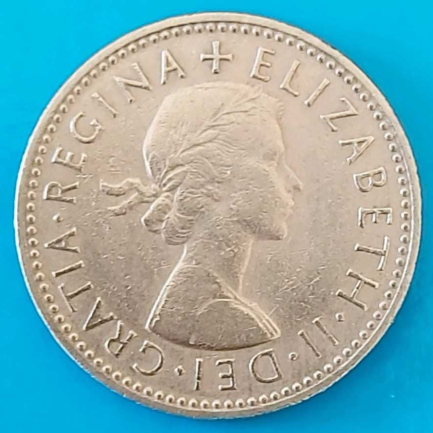 1 Shilling de 1957. Reino Unido, Isabel II