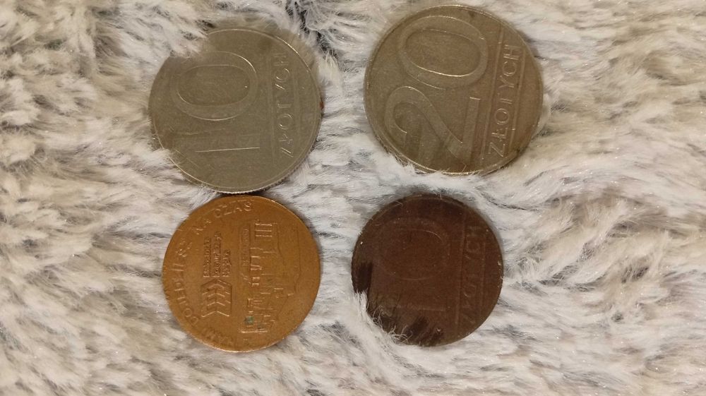 Zestaw monet kolekcjonerskich