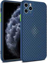 Capa Ultra Fina de Silicone TPU Azul para iPhone 11 Pro Max