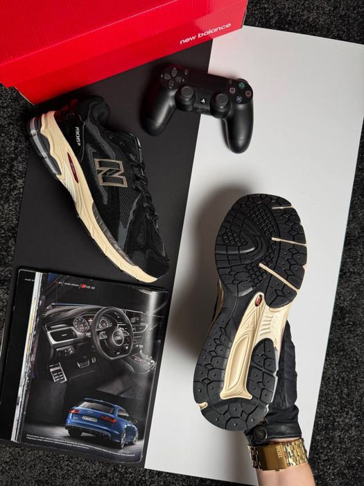 Чоловічі кросівки нью беланс New Balance 1906D GTX Black Beige [41-46]