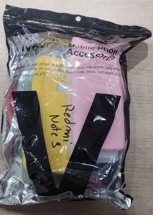 zestaw 7 etui na telefon Redmi note 9