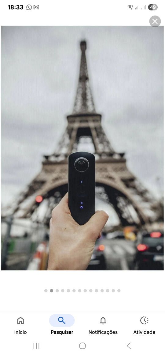 Camera Digital Ricoh 360 S
Theta