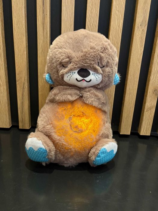 Miś/Szumiś Wydra Oddychająca SZUMIĄCA USPOKAJACZ Na prezent 32cm