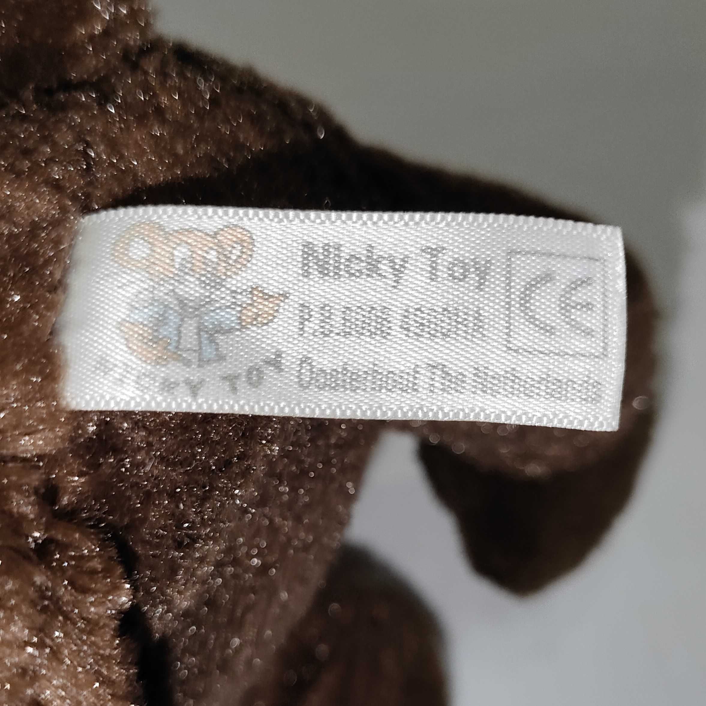 Maskotka Małpa Małpka z kokardką Nicky Toy / M232