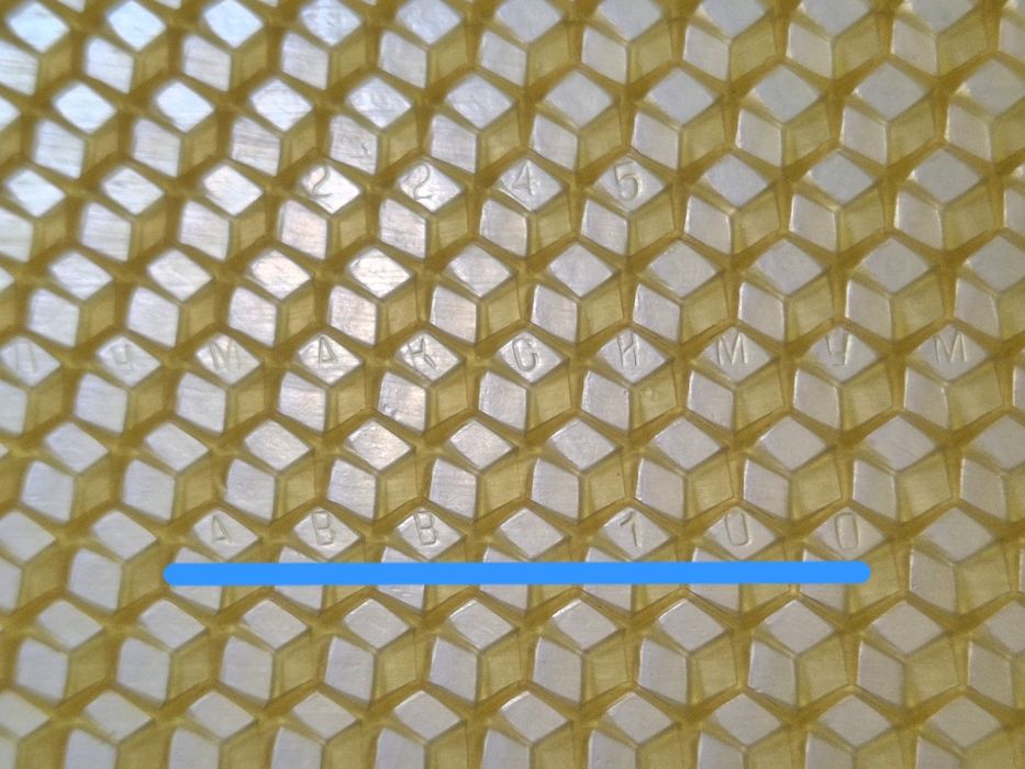 Вощина Дергачі АВВ-100 Дадан, Рута, Полурамка, 5кг - ОРИГІНАЛ!