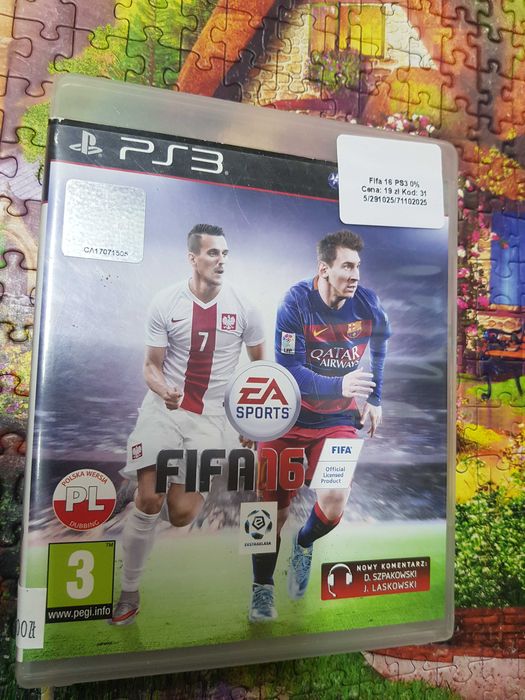 Fifa 16 PS3 Sklep Iława
