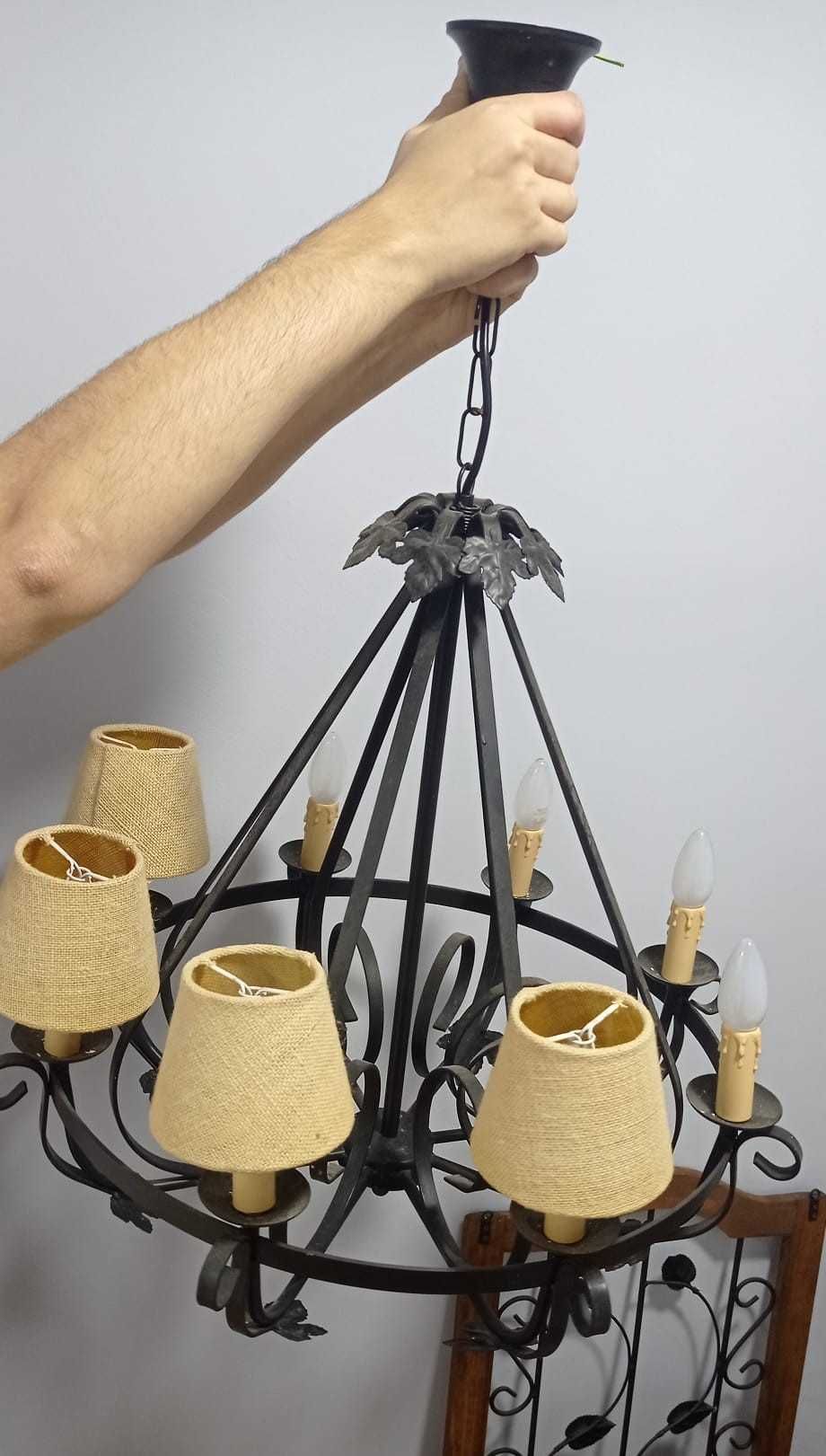 Candeeiros de tecto/Candelabros