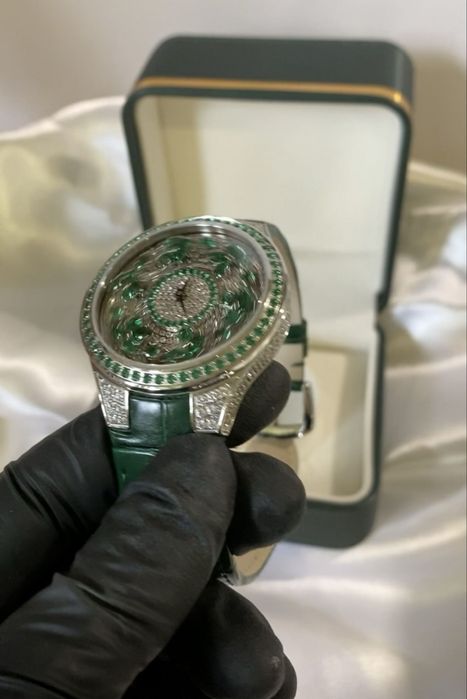 Ексклюзив Шедевр наручні годинник Graff Butterfly з рухомими бабочками