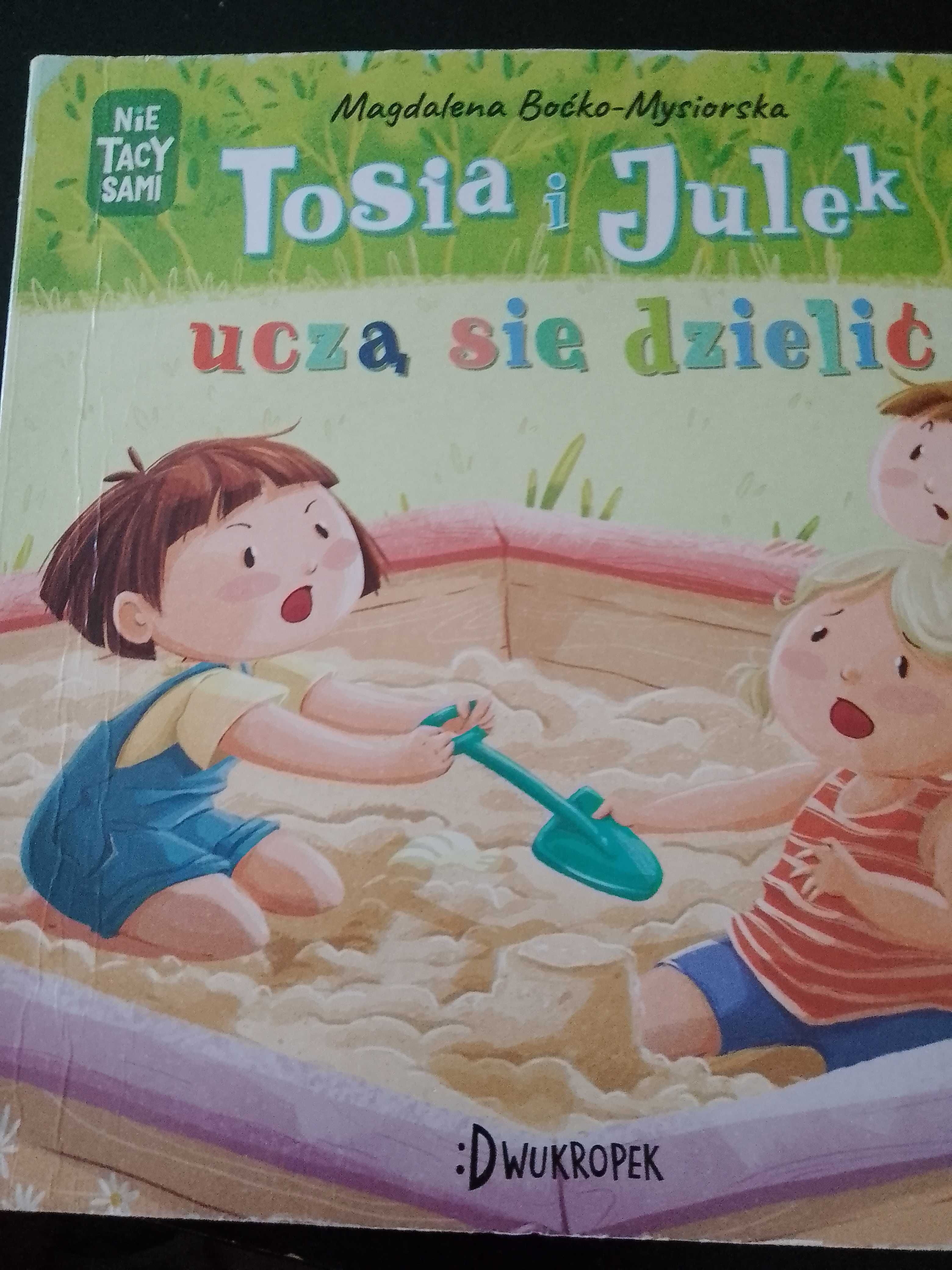 Tosia i Julek uczą się dzielić