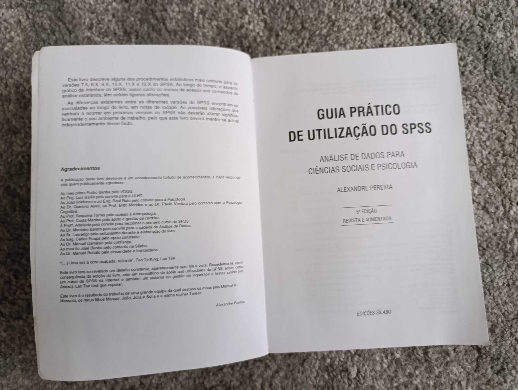 SPSS - Guia Prático de Utilização (portes incluídos)