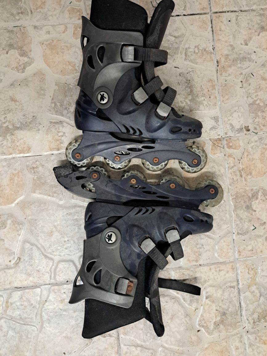 Patins  nunca usados bom preco