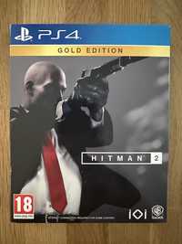 Hitman 2 Gold Edition PL Steelbook niewykorzystany kod gra PS4