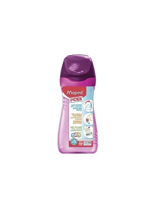 Butelka 430 ml Picnik Origins różowa MAPED Maped folia,96x236 mm