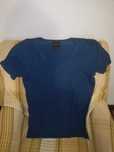 T-shirt azul Zara