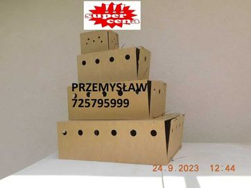 Transportówki do wysyłki ptaków SUPER CENA