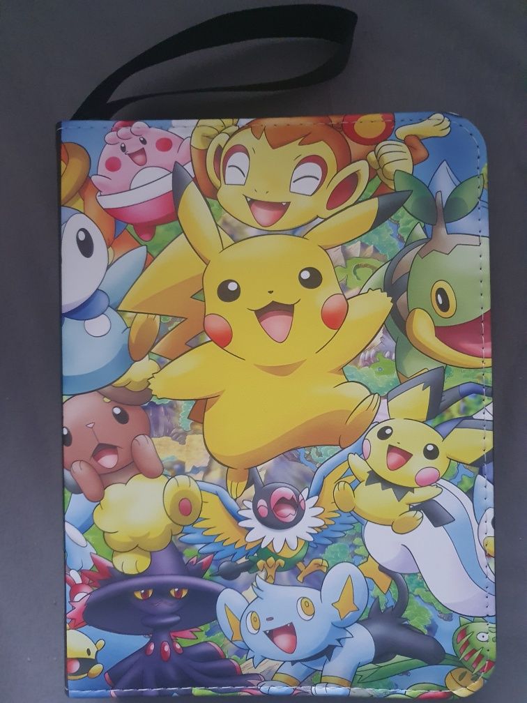 Skórzany Album na karty pokemon