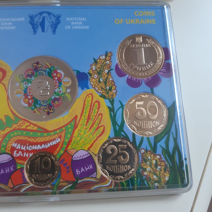 Набір монет 2014 року. Дитячий малюнок