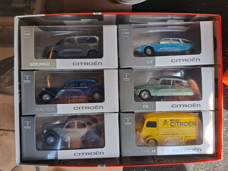 Miniaturas automóvel Opel, Citroen e Peugeot
