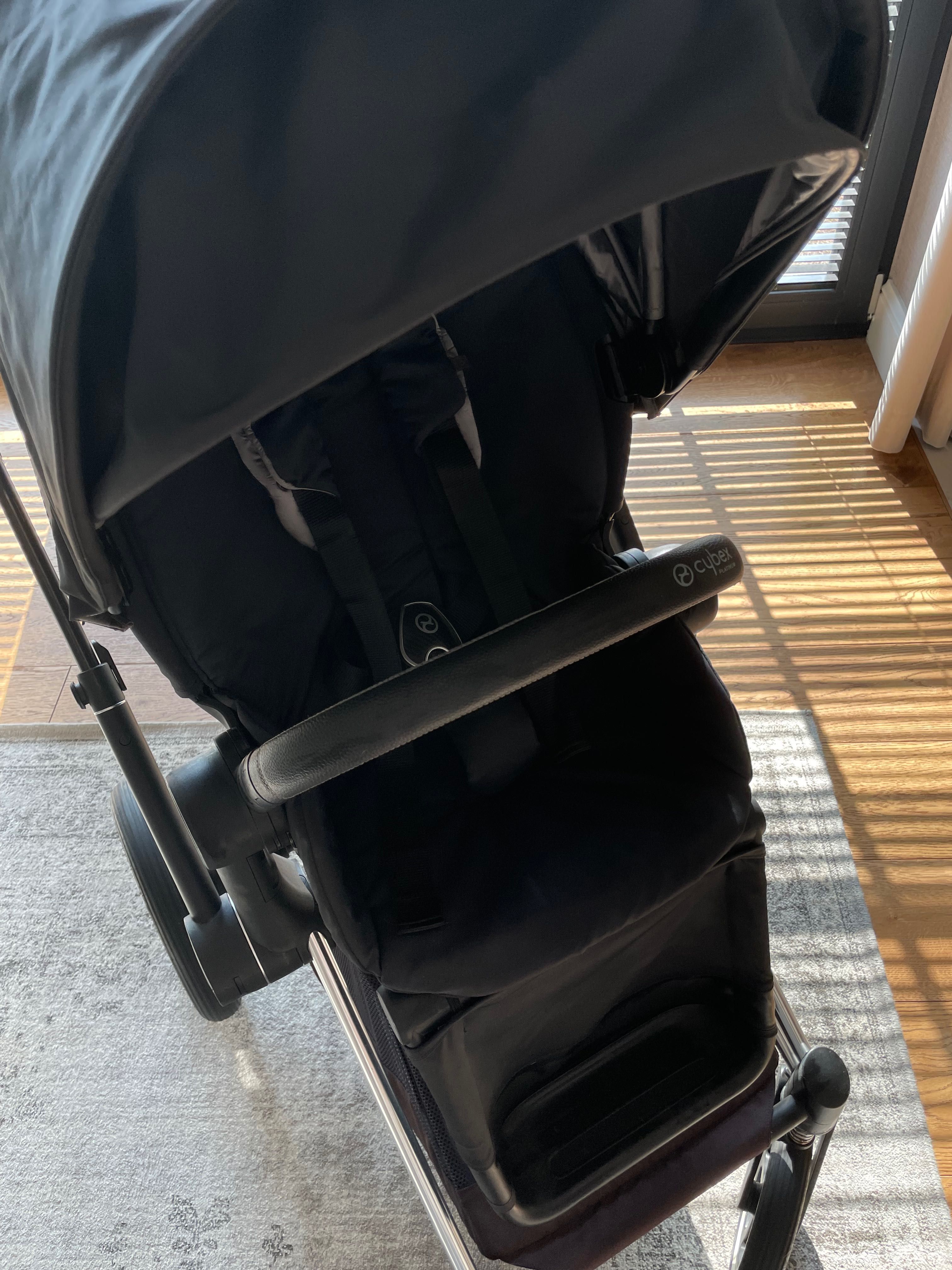 CYBEX PRIAM black zestaw