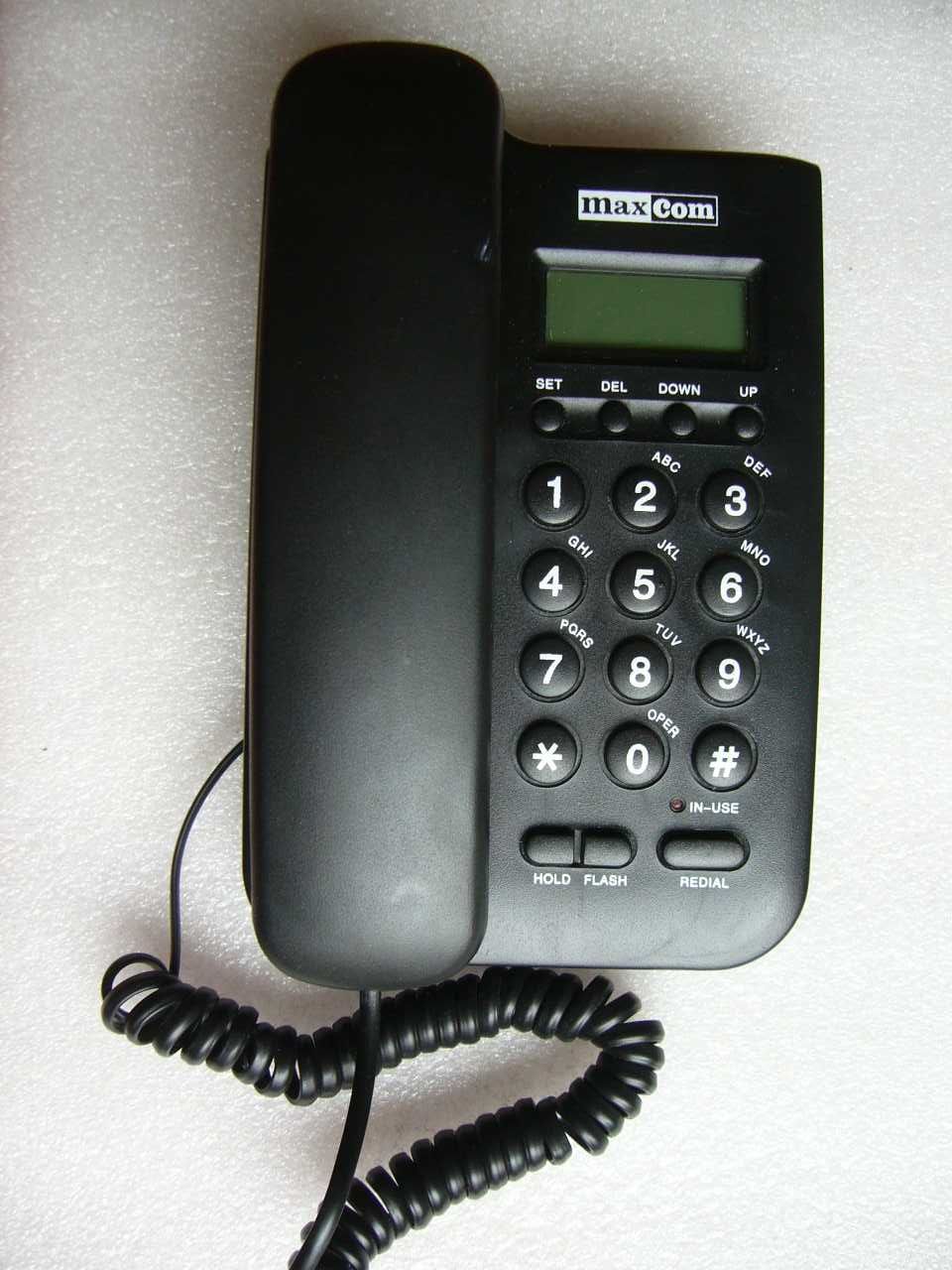 Telefon stacjonarny maxcom KXT 100